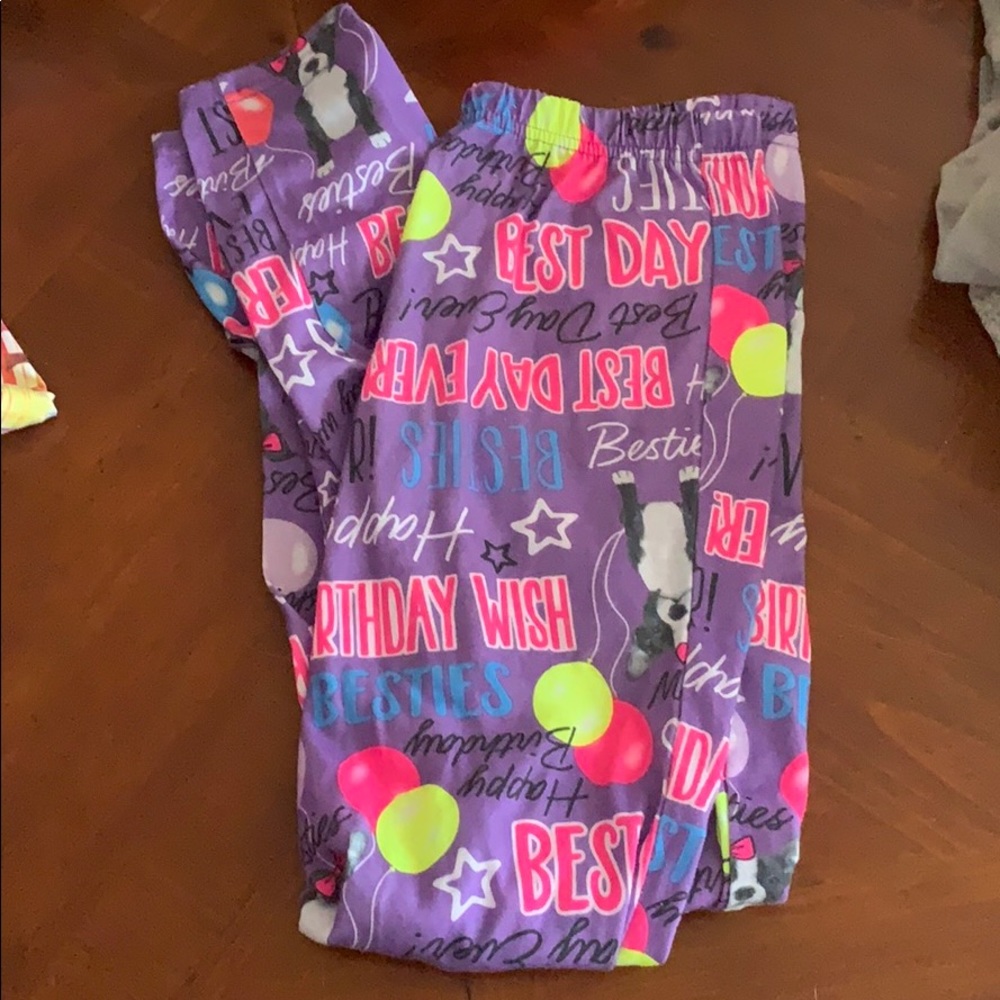 Happy birthday pj pants